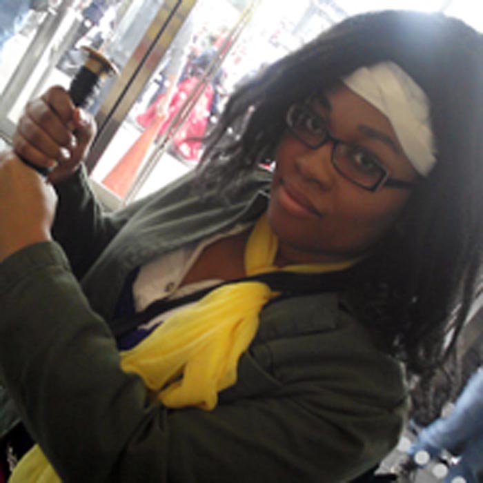 Michonne - The Walking Dead Comic cosplay by cosplayer KittieOnALeash